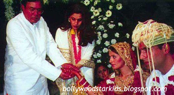 Image result for rajesh khanna twinkle wedding