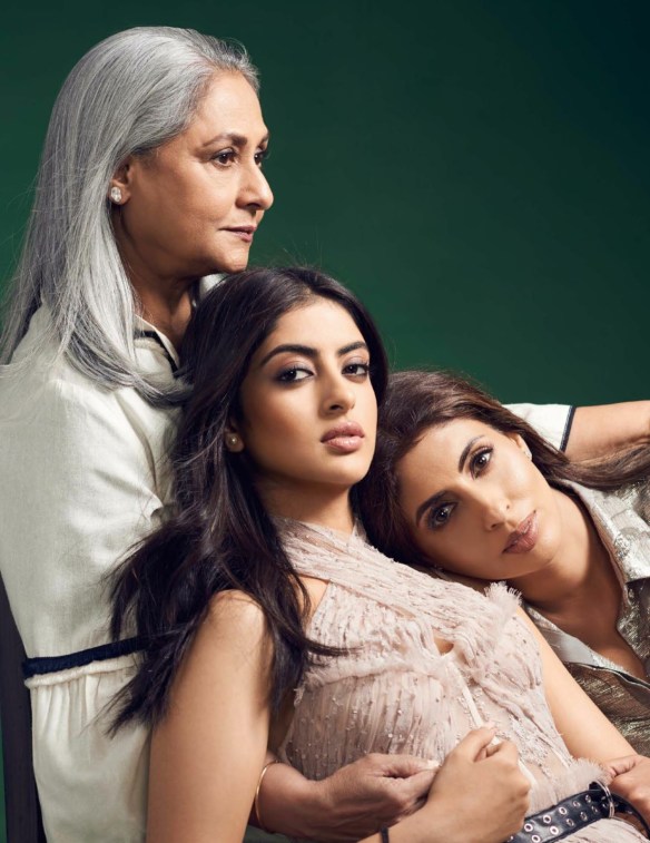 Image result for jaya bachchan navya naveli