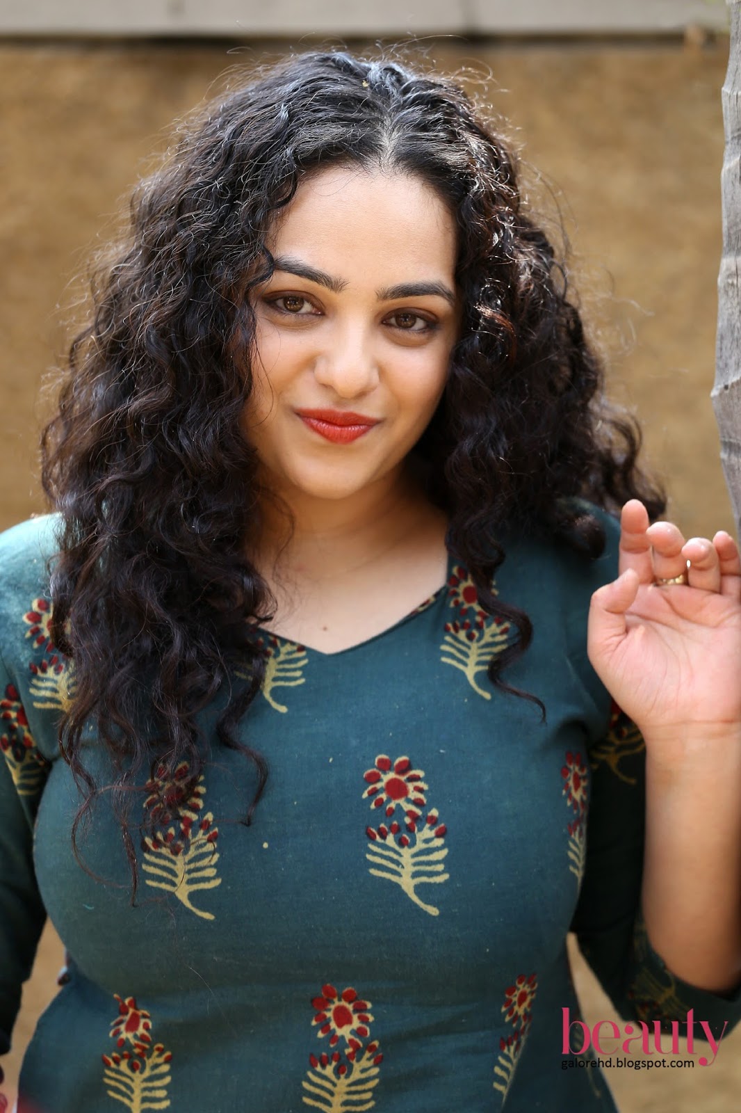 Image result for nithya menon curls