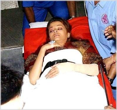 Image result for aishwarya injured